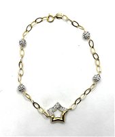 Bracciale Domar Donna Bracciale oro 18k in Oro BROR-338-280